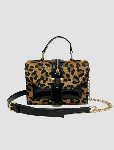 Bolso moderno negro print ref 027