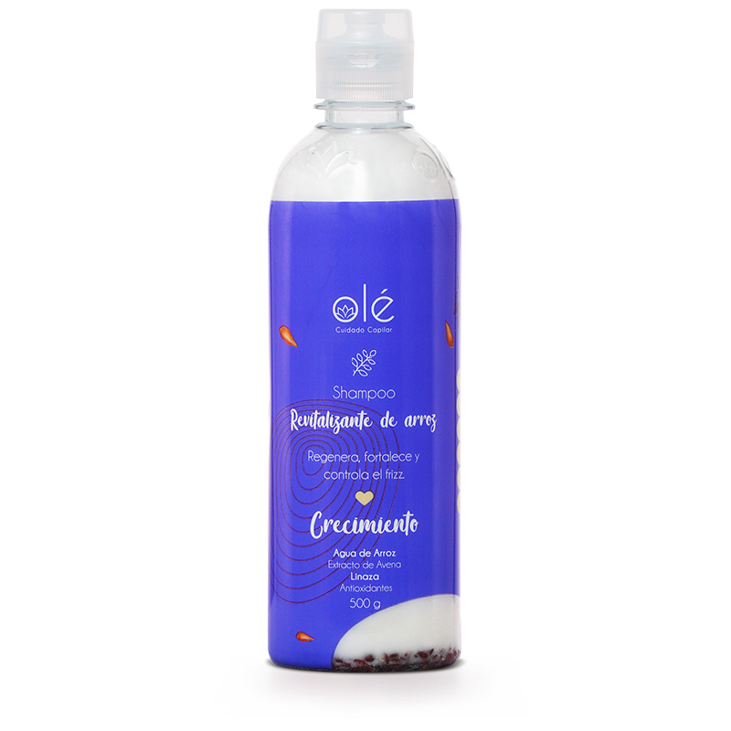 Shampoo revitalizante de arroz Ole
