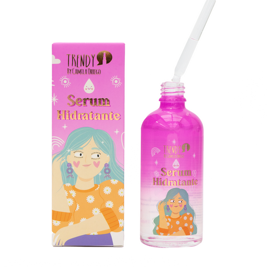 Serum hidrratante morado trendy