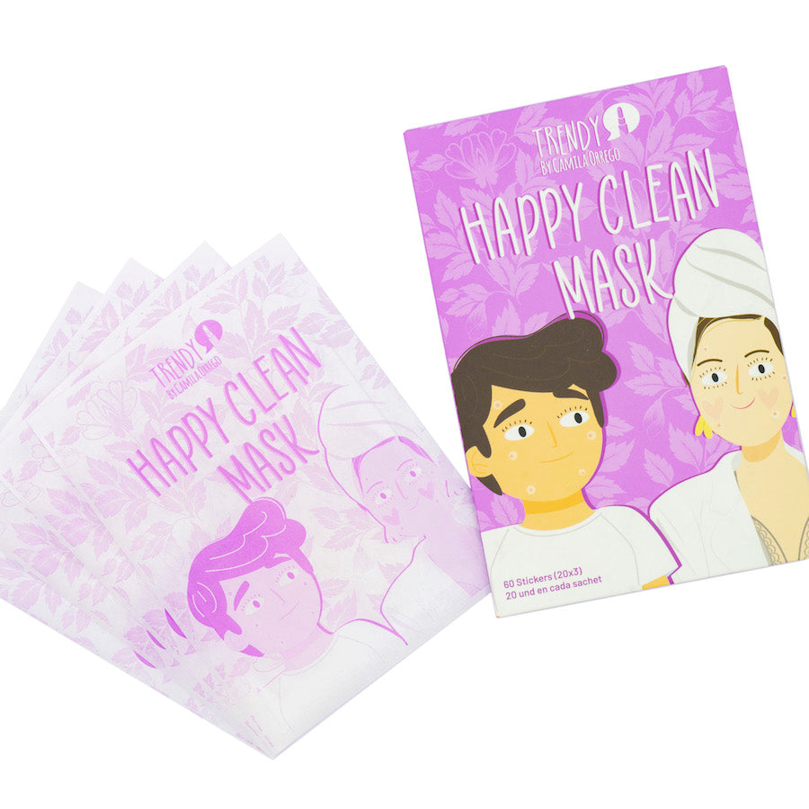 Stickers para Acne Happy clean Trendy